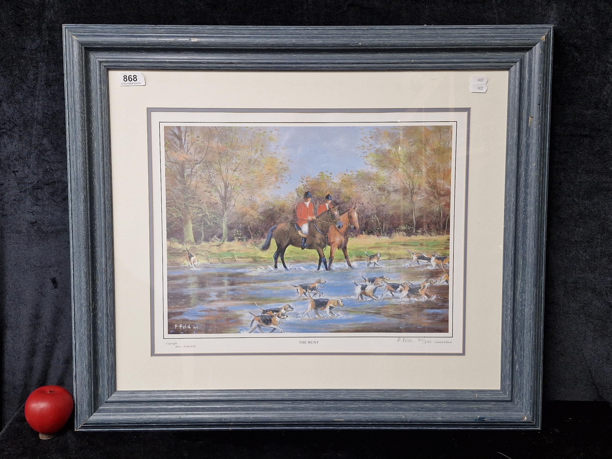 Artwork by Frank Feld, The Hunt' by 'Frank Feld, Made of Painting