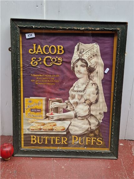 Jacob | Framed original vintage advertisement for Jacob & Co's Butter ...