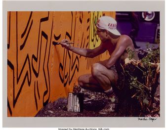Keith Haring , 1970s - Martha Cooper