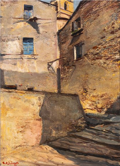 Manciano, the bell tower of San Leonardo by Rosario Pulvirenti