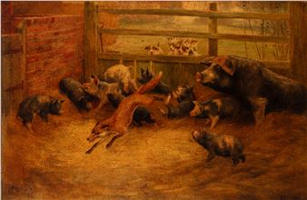 A farmyard - Harry Dixon