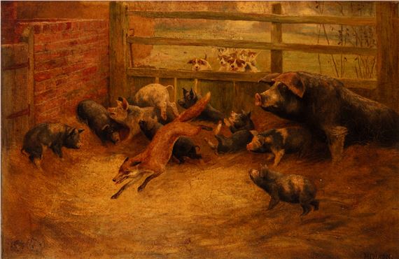 A farmyard - Harry Dixon