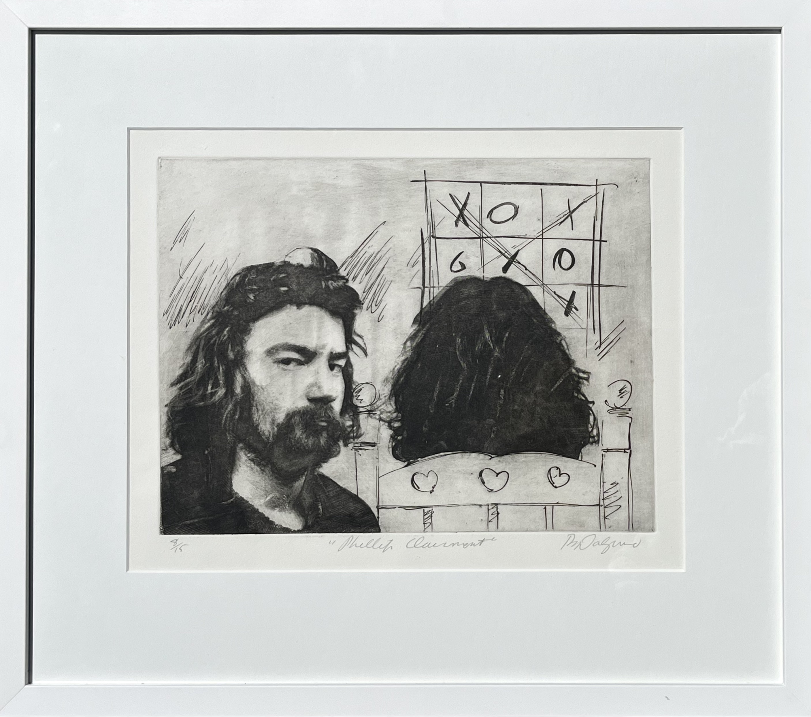 Artwork by Roy Dalgarno, Phillip Clairmont, Made of Etching