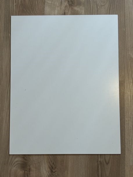 Artwork by Henri Kaufman, Torn photos, Made of mixed media on PVC mirror