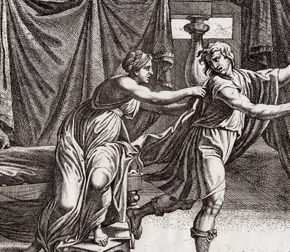 Raffaello Sanzio | Raphael 1649 Engraving Vatican Joseph and the ...
