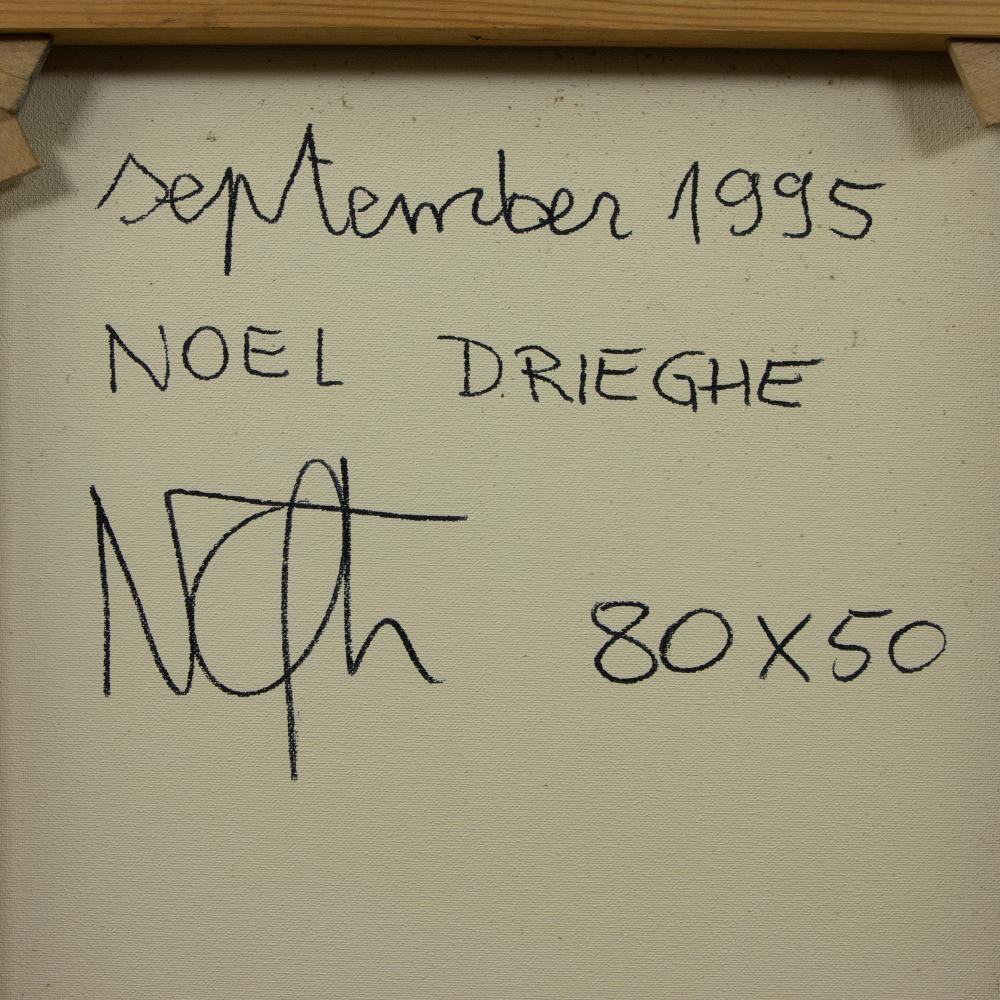 Artwork by Noel Drieghe, september 1995, Made of acrylic on canvas