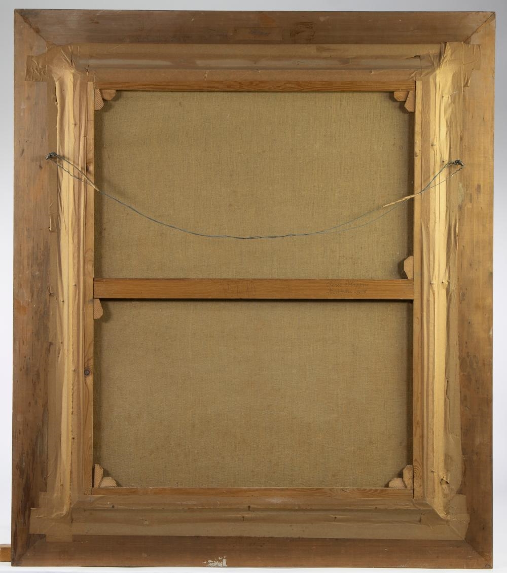 Artwork by Julien Stappers, oil on canvas Still life with flowers, Made of oil on canvas