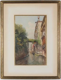 PAIR OF EMANUELE BRUGNOLI WATERCOLORS - Emanuele Brugnoli