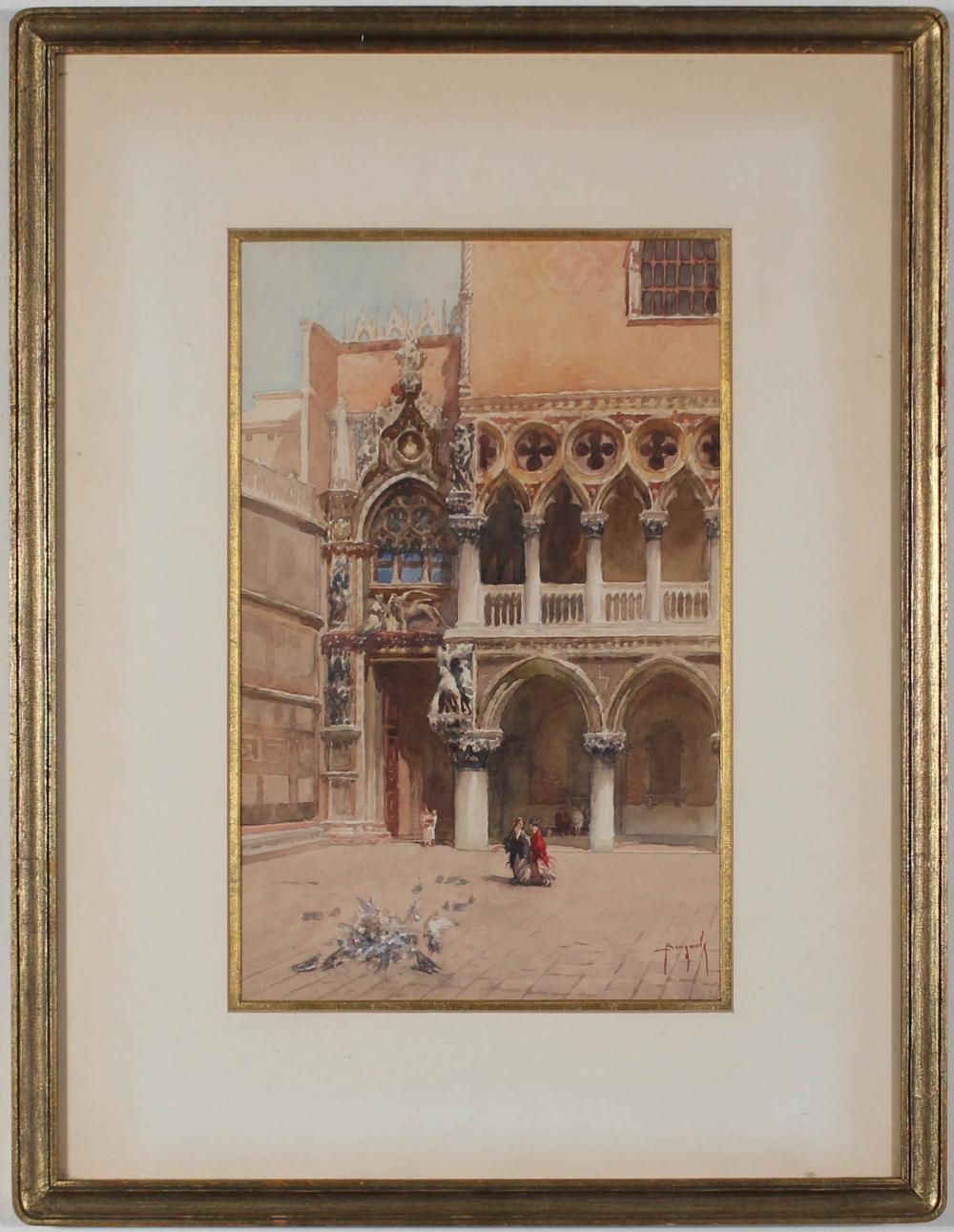 Artwork by Emanuele Brugnoli, PAIR OF EMANUELE BRUGNOLI WATERCOLORS, Made of two watercolors