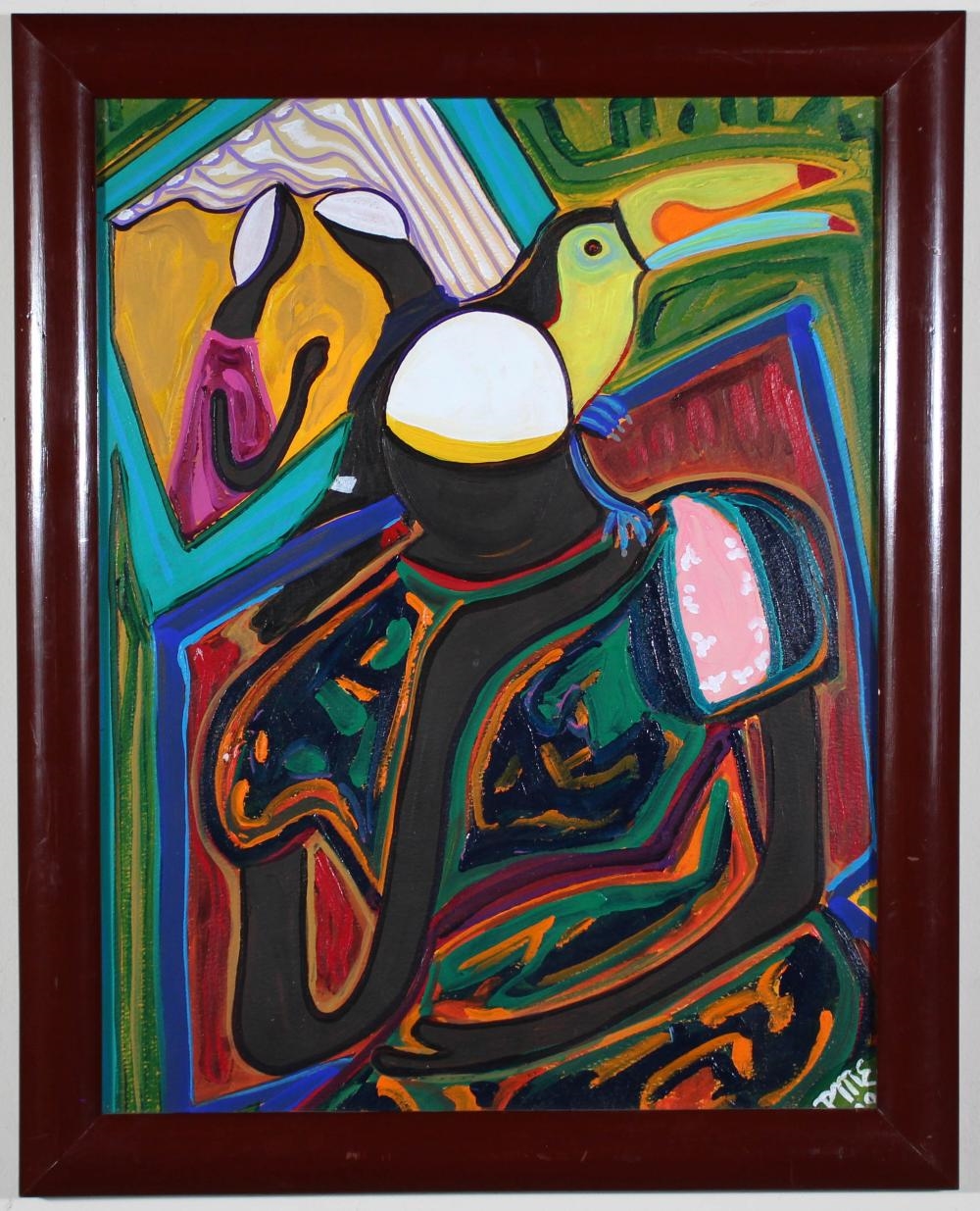 Artwork by Patricia Erickson, PATRICIA ERICKSON PAINTING, Made of acrylic on paper