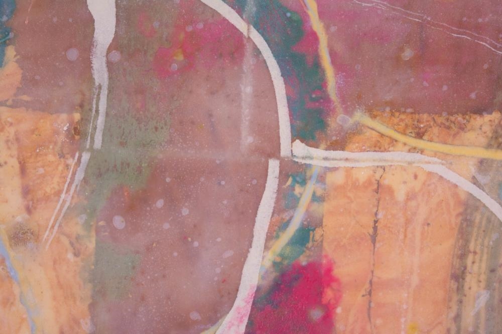 Artwork by Jef Gunn, Cantilena, Dansa,, Made of mixed media on panel