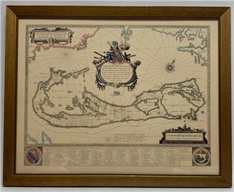 William Blaeu 1630 Bermuda Map Facsimile - Bermuda