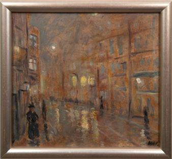 "Hainstraße Leipzig" - Hans Schlegel