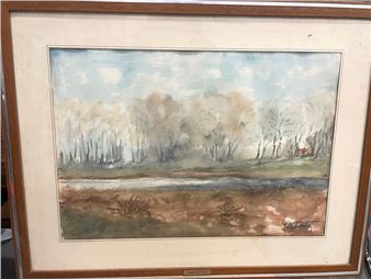 Paysage - Yvonne Bouteille