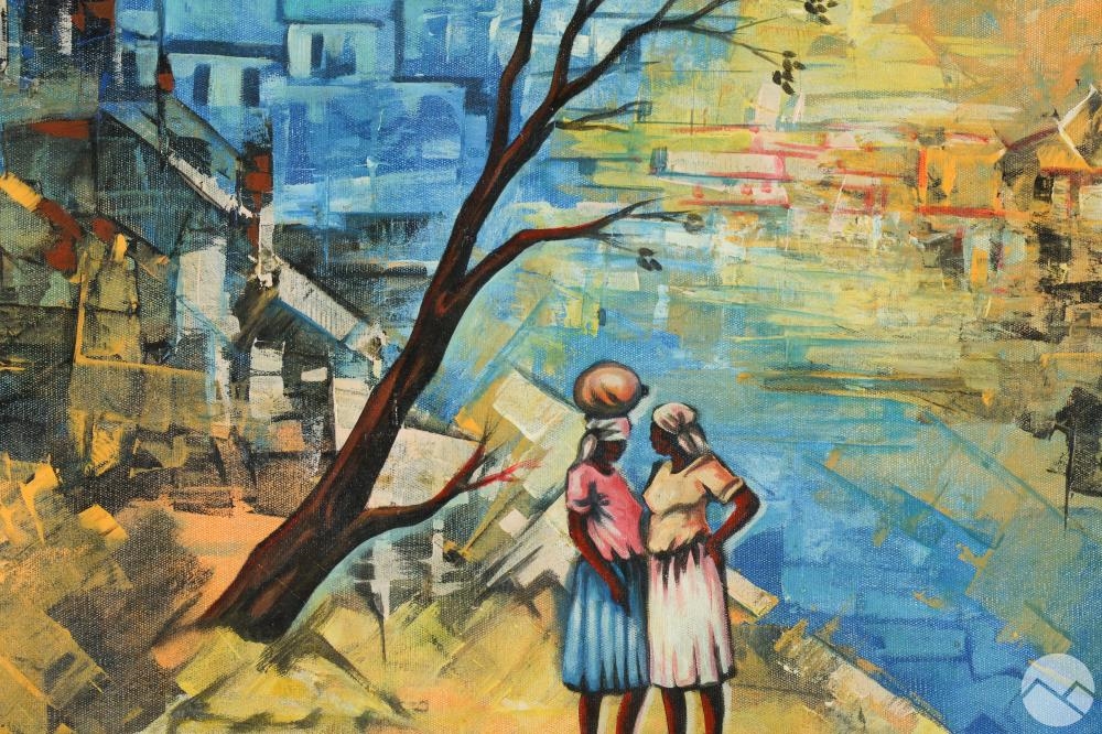 Artwork by J. P. Auguste, Comme Vous Le Voyez (As You See It), Made of painting on canvas