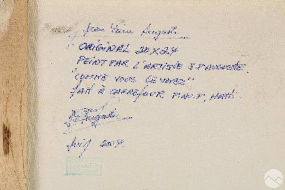 Artwork by J. P. Auguste, Comme Vous Le Voyez (As You See It), Made of painting on canvas