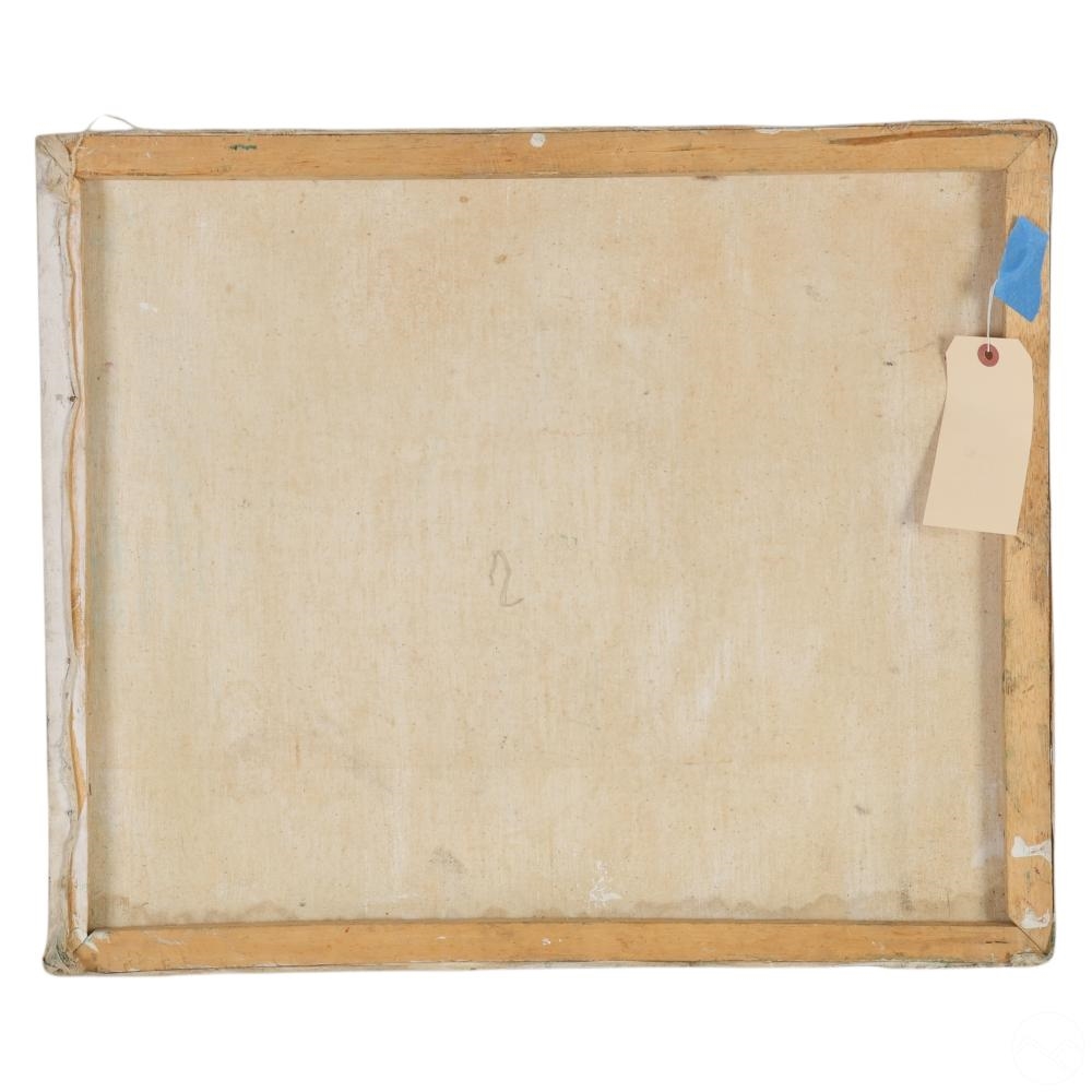 Artwork by Edgar Brierre, Edgar Brierre b1933 Haitian Voodoo Dancer Painting, Made of painting on canvas