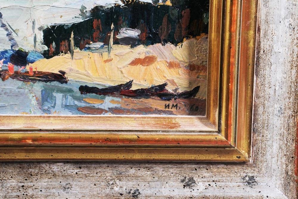 Artwork by Ivan Alekseevich Mikhailin, Wohl Ivan Alekseevich Mikhailin (1926 - 2005), russischer Künstler, Made of oil on cardboard