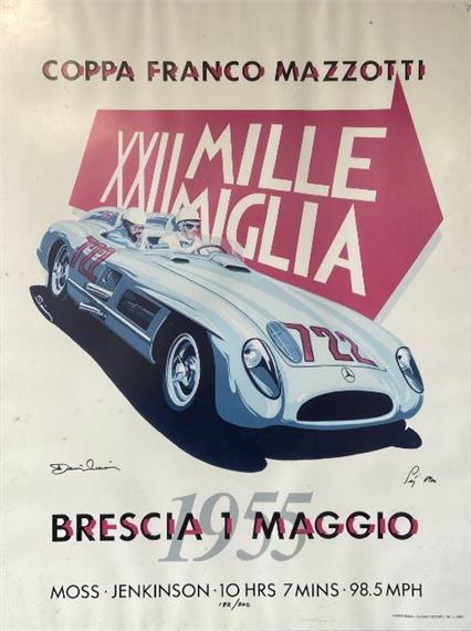 XXII Mille Miglia victory - Dennis Simon