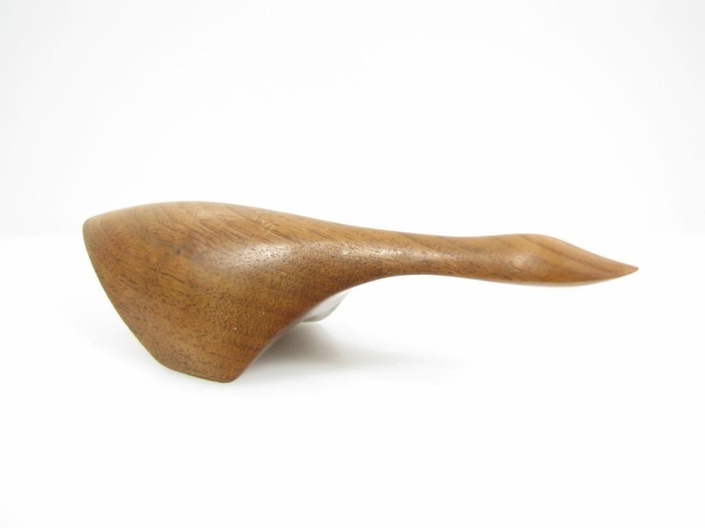 Artwork by Alan Middleton, SGND ALAN MIDDLETON MINIMALIST WOOD GOOSE FIGURES, Made of WOOD