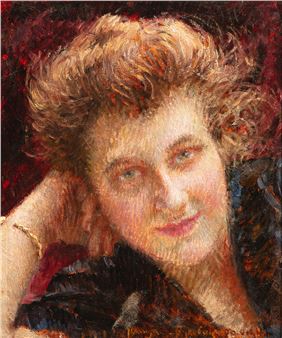 Autoportrét - Jelica Bukovac-Radosavljevic