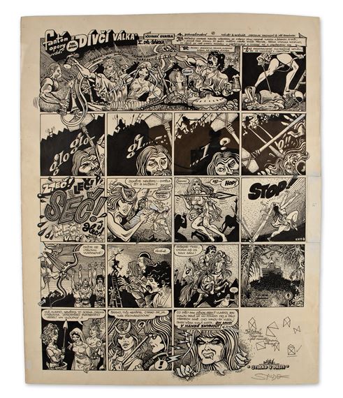 Fantóm opery - Dívčí válka, Šárka - Krvavá svatba by Kaja Saudek, 1973