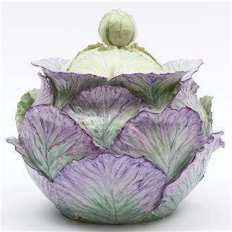 Cabbage Form Tureen and Cover - Anne Gordon