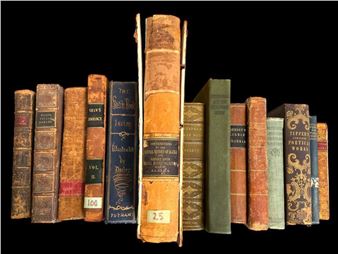 Old Books Featuring Literature, Science, History - Washington Irving