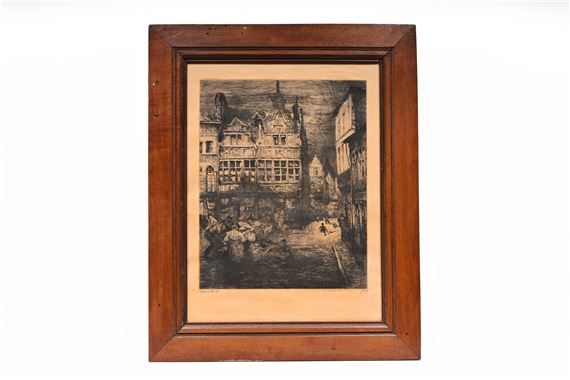 La Maison Jean Palfijn Gand by Jules de Bruycker, 1874