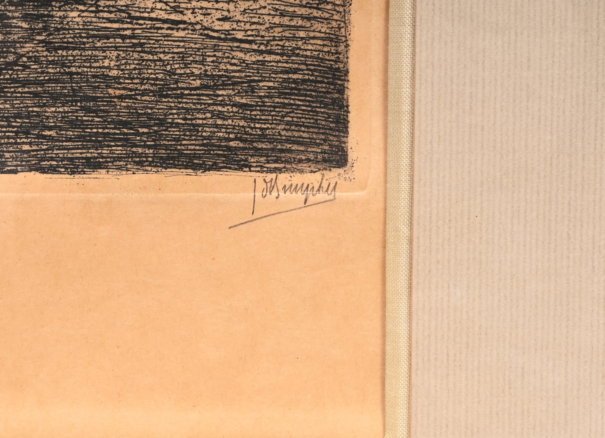 Artwork by Jules de Bruycker, Le Vieux marché devant l'Eglise St-Jacques Gand, Made of etching