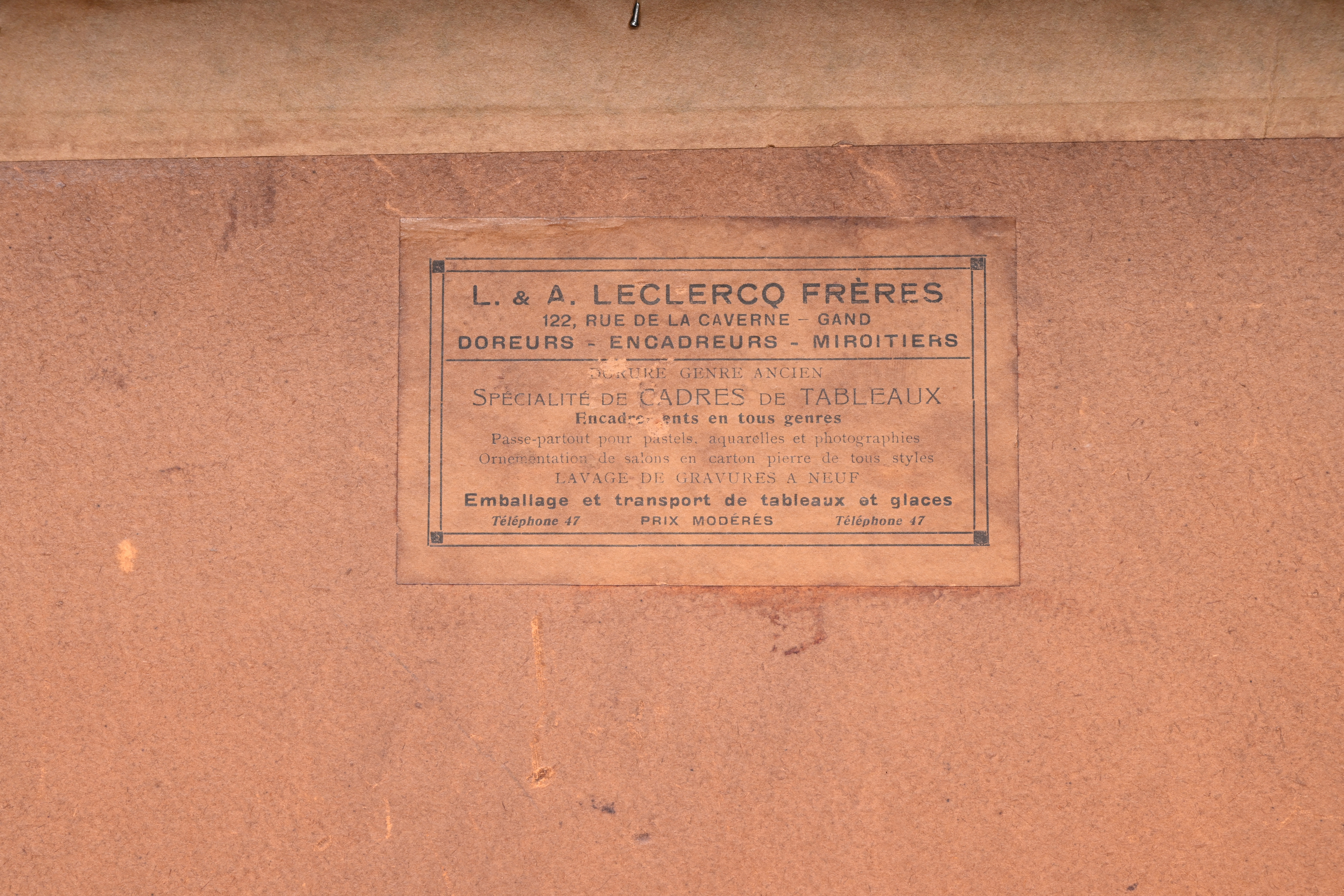 Artwork by Jules de Bruycker, Sous le Chateau des Comtes de Flandre Gand, Made of etching