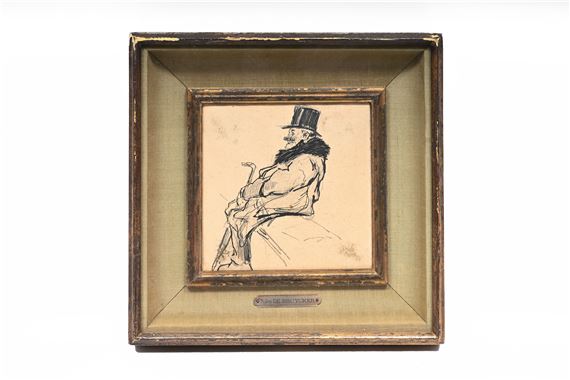 Man waiting at the station by Jules de Bruycker