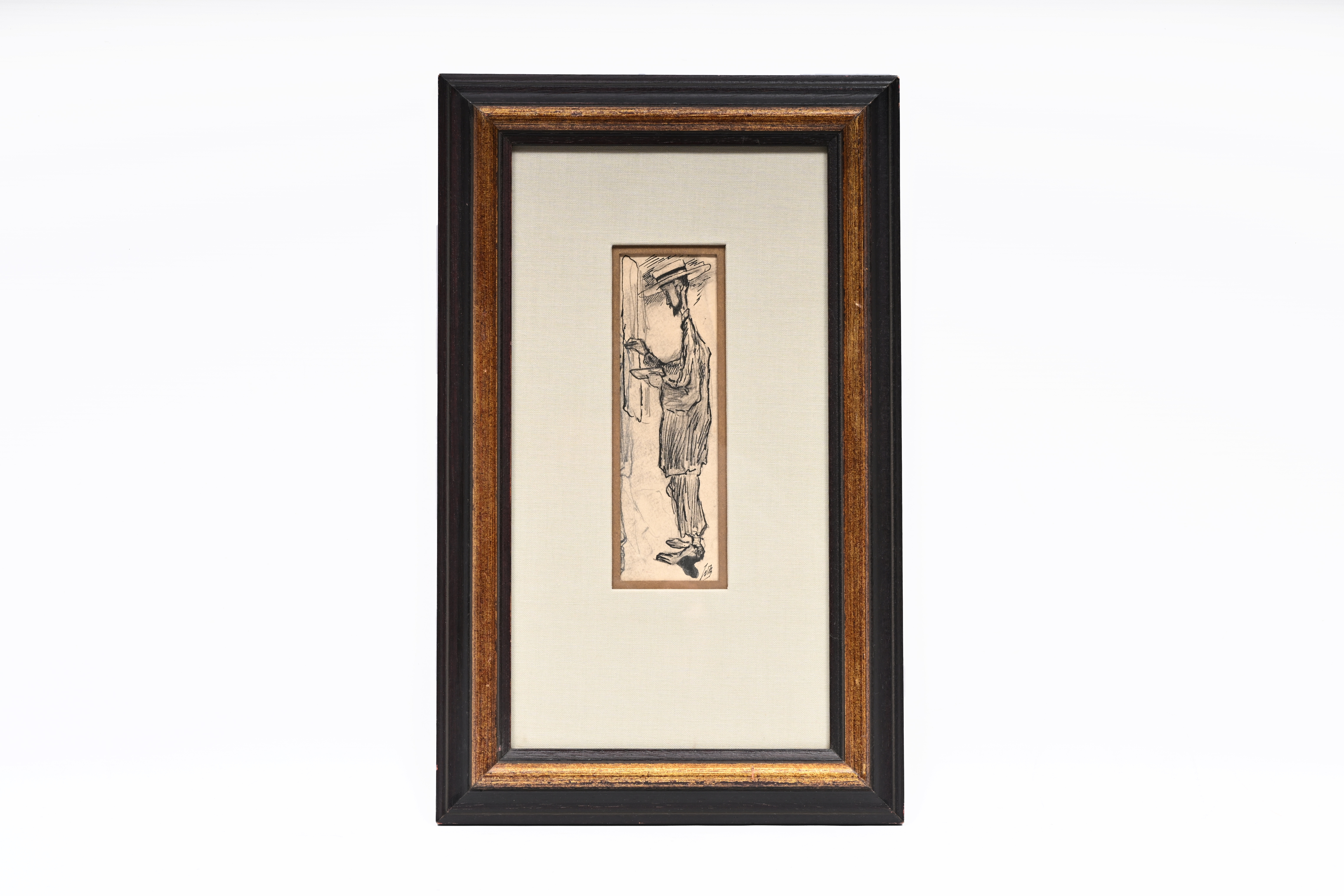 Artwork by Jules de Bruycker, The amateur artist, Made of mixed media on paper