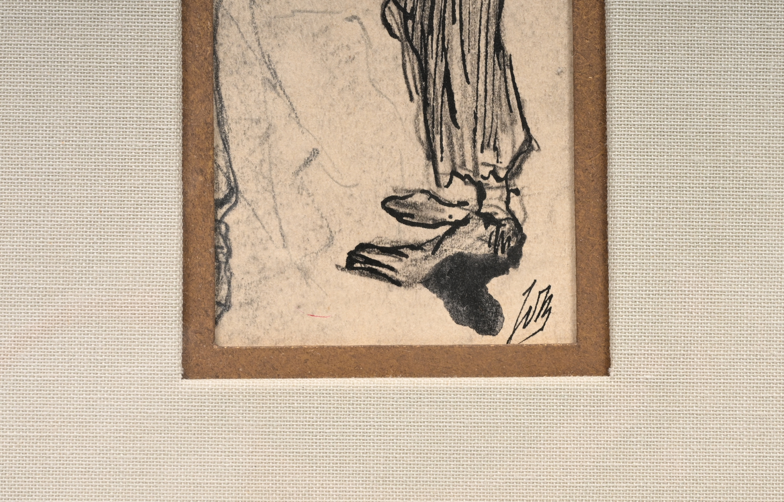 Artwork by Jules de Bruycker, The amateur artist, Made of mixed media on paper