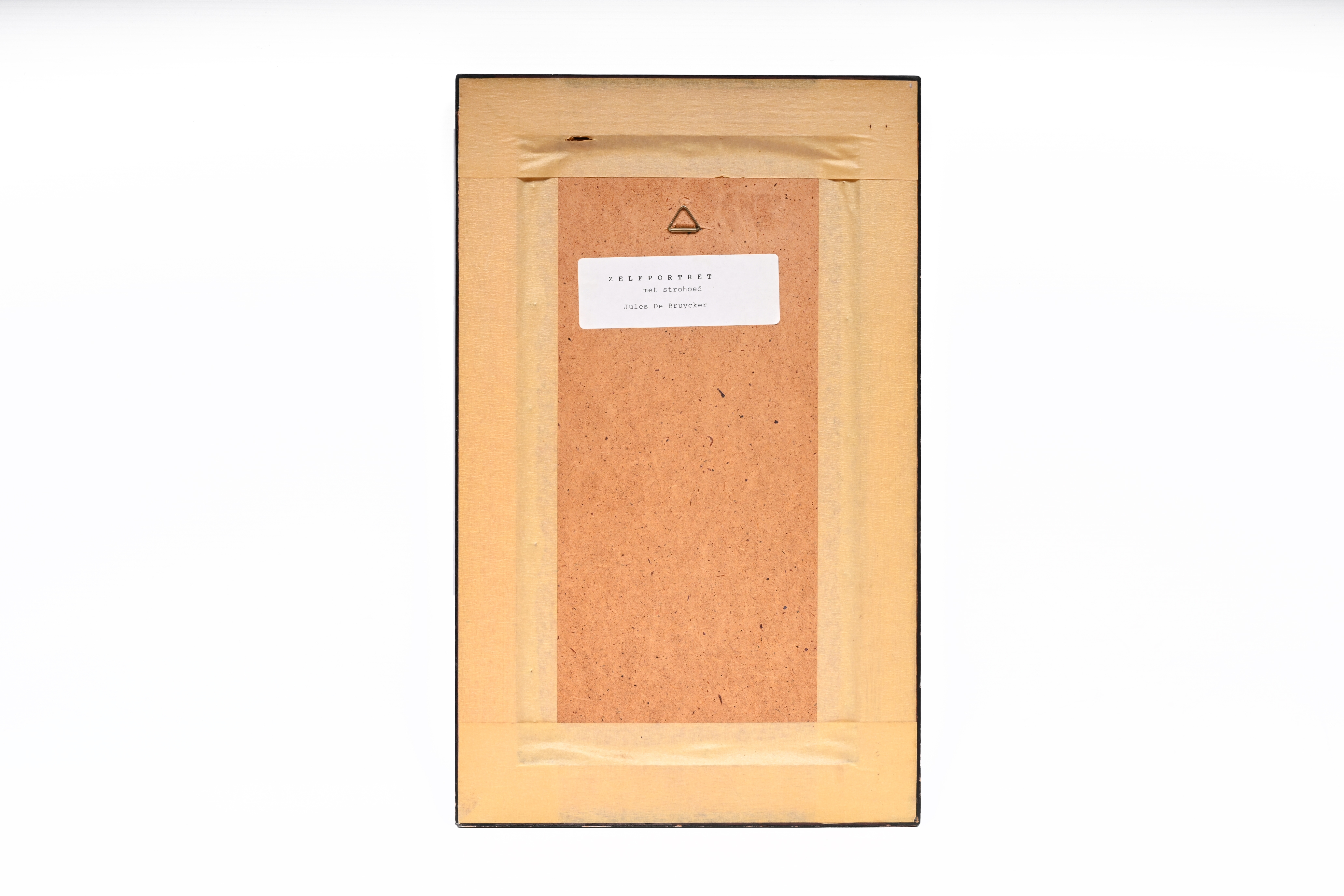 Artwork by Jules de Bruycker, The amateur artist, Made of mixed media on paper