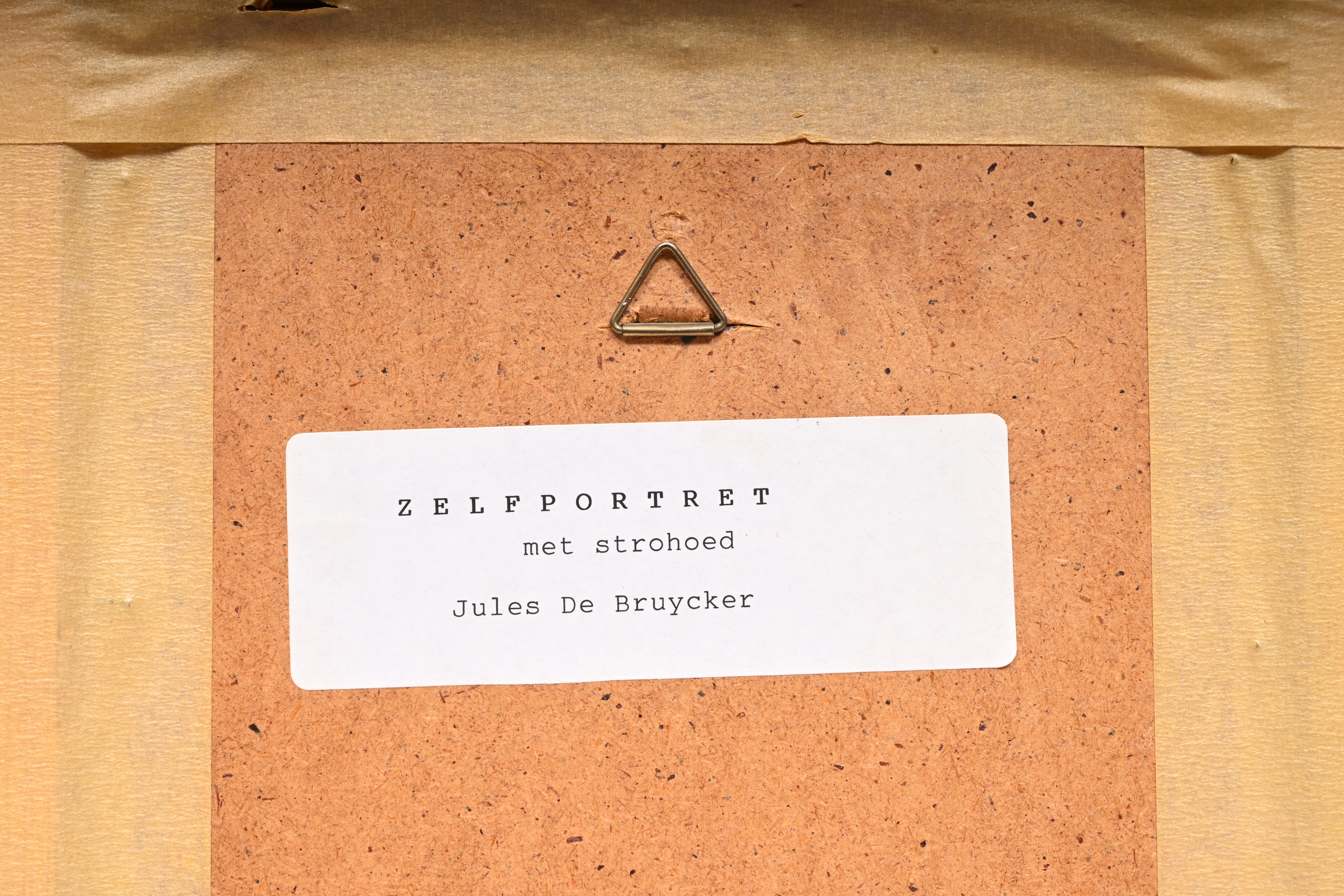 Artwork by Jules de Bruycker, The amateur artist, Made of mixed media on paper