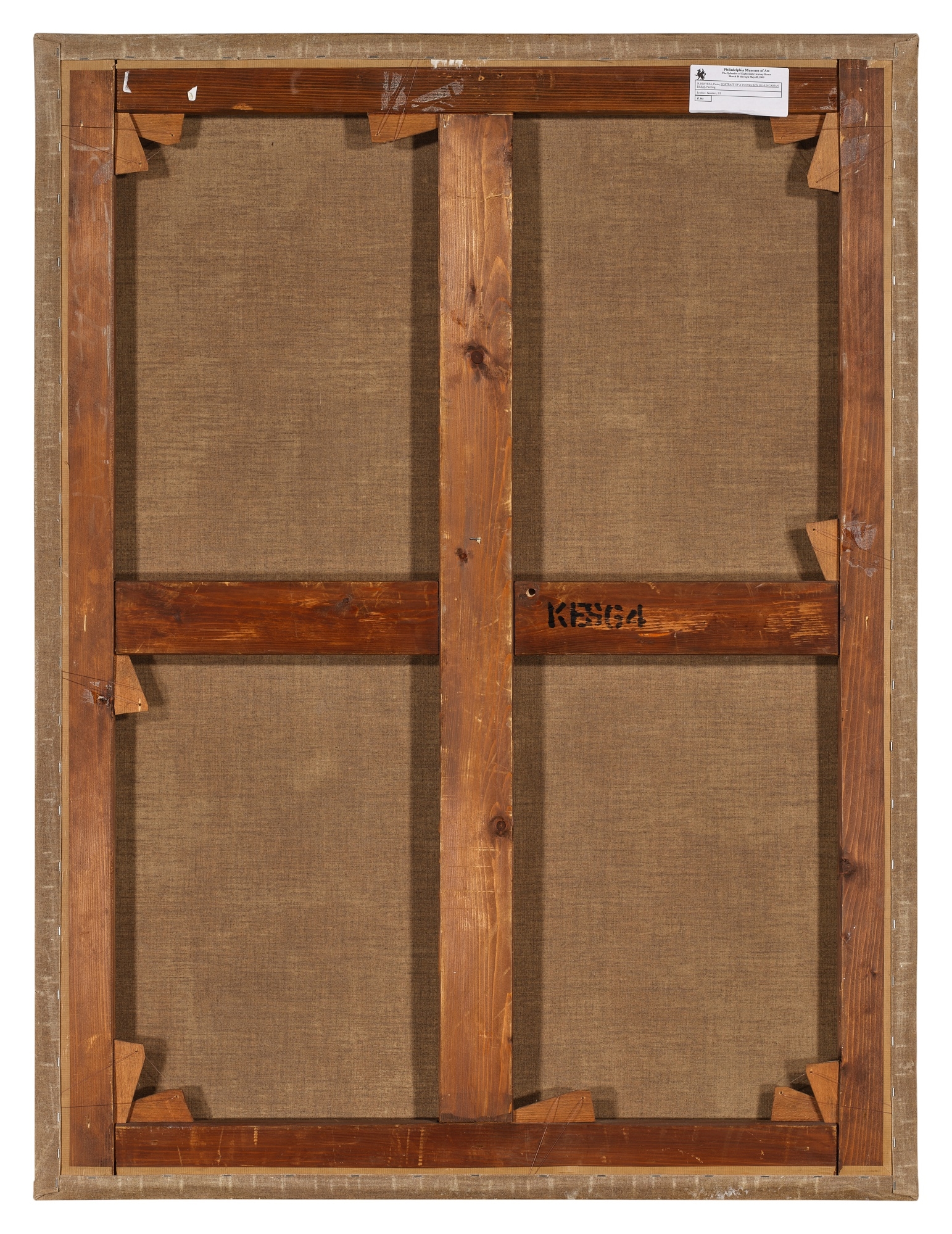 Artwork by Pierre Subleyras, Portrait of Filippo Bernualdo Orsini in Hungarian Dress, Made of oil on canvas canvas