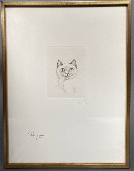 Leonor Fini | Head of a Cat | MutualArt