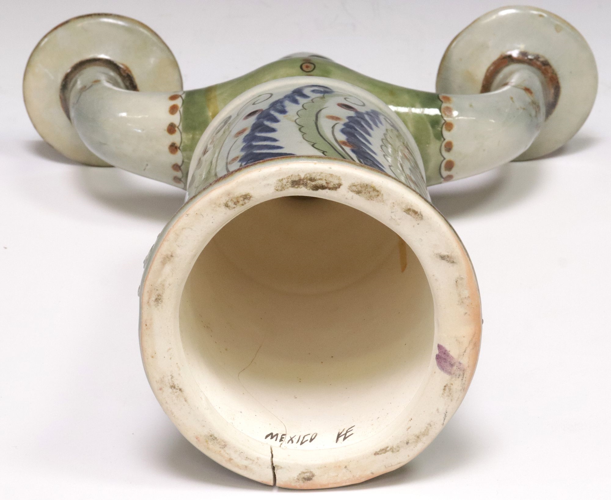 Ken Edwards | KEN EDWARDS TONALA FOLK ART POTTERY FIGURAL CANDELABRUM ...