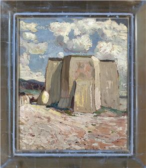 The Church of Ranchos, 1920 - Augustus William‏ Dunbier