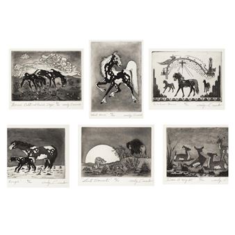 Ghost Horse - Woody Crumbo