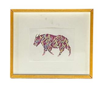 Joe Fay - Billy Goat - Prismacolor on Paper - Joe Fay