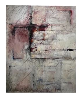 Jeannette Debonne - Untitled - Oil, graphite and charcoal on canvas - Jeannette Debonne