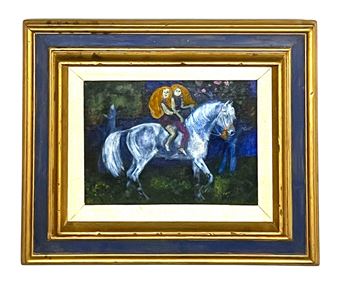 Faye, Oil on Canvas, Signed - Faye