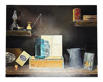 Sheldon van Etten, Oil on Board, Signed - Sheldon van Etten