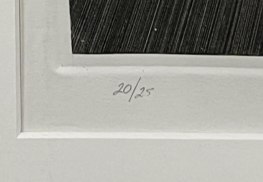 Artwork by Evan Summer, Evan Summer, Nocturne II, Etching, Signed and Numbered 20/25, Made of Etching