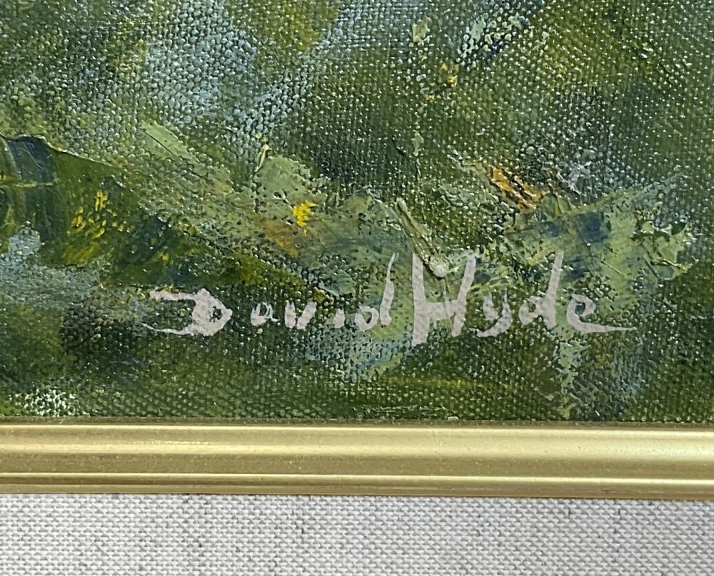Artwork by David Hyde, Landscape, Made of Oil On Canvas