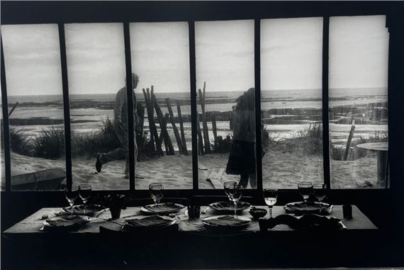 Interior and sea view