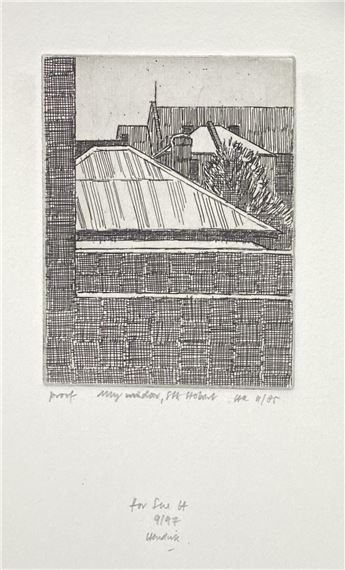 My Window, South Hobart 1985 - Hendrik Kolenberg