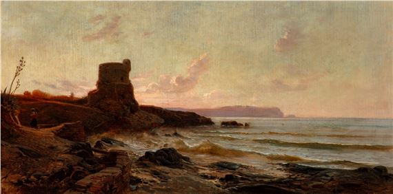 Sunrise on the Ligurian Sea by Enrico Gamba